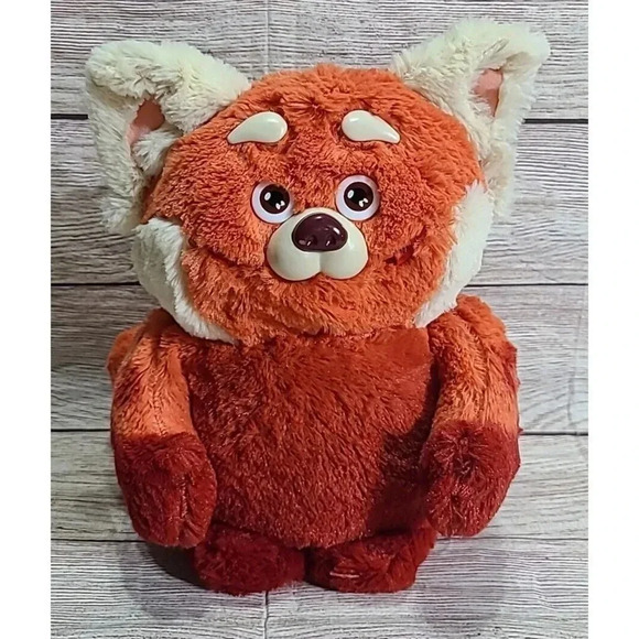 Disney Pixar Turning Red Plush Panda Many Moods of Mei Talking Red Orange 11" - Picture 1 of 5